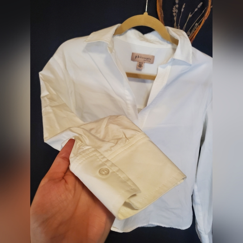 Philosophy Republic Women's White Blouse - Picture 4 of 7
